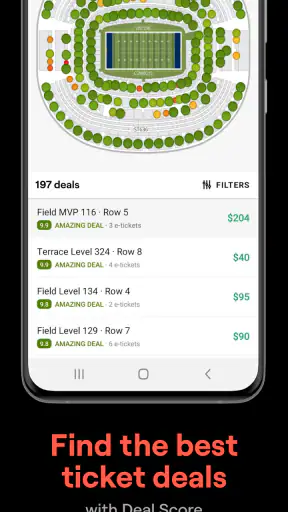 SeatGeek – Tickets to Events screenshot