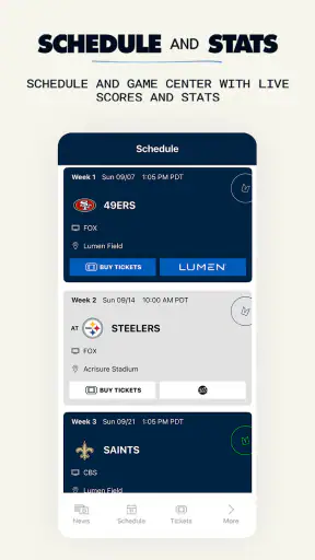 Seattle Seahawks Mobile screenshot 12