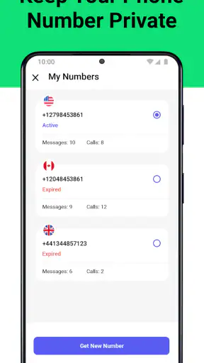Second Phone Number - 2Number screenshot 4
