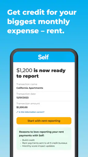 Self - Credit Builder & Cards screenshot 4