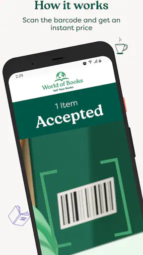 Sell books with World of Books screenshot 2