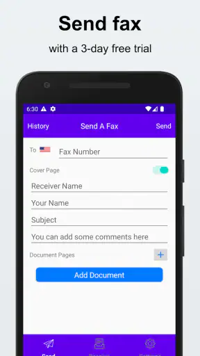 Send & Receive Fax Number screenshot 11