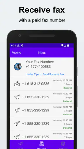Send & Receive Fax Number screenshot 12