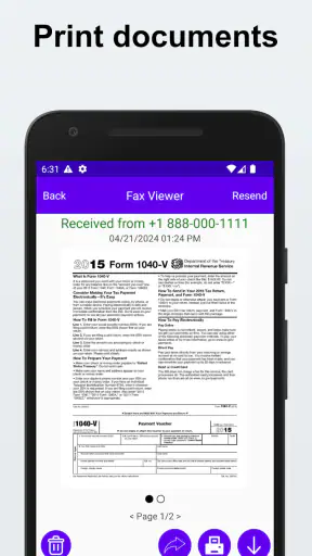 Send & Receive Fax Number screenshot 7