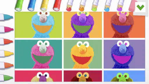 Sesame Street Art Maker screenshot 12