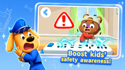 Sheriff Labrador Safety Games screenshot 3