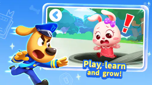 Sheriff Labrador Safety Games screenshot 7