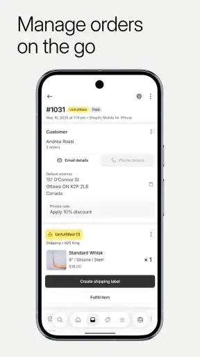 Shopify: Sell. Run a business. screenshot 6
