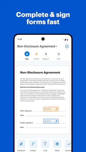SignNow: Sign & Fill PDF Docs screenshot 3