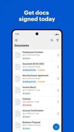 SignNow: Sign & Fill PDF Docs screenshot 4