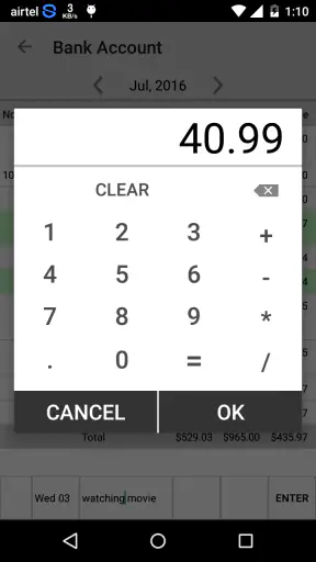 Simple Checkbook Ledger screenshot 6