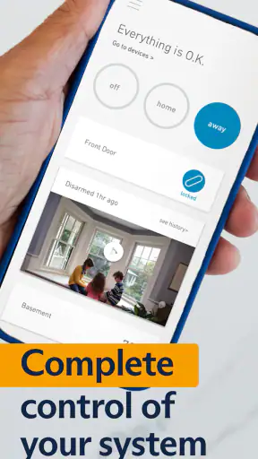 SimpliSafe Home Security App screenshot 1