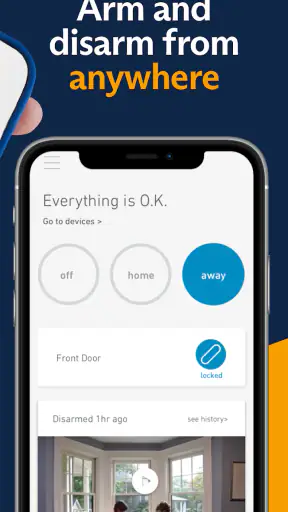 SimpliSafe Home Security App screenshot 2