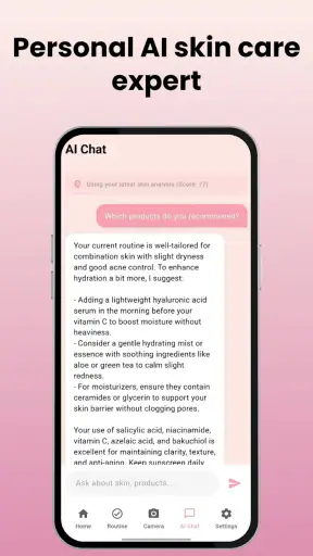 Skin Care Scanner: GlowUp screenshot 4