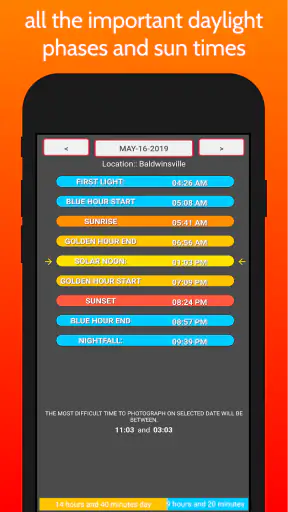 SkyCandy - Sunset Forecast App screenshot 5