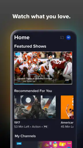 Sling: Live TV + Freestream screenshot