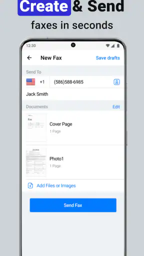 Smart Fax: Send Fax from Phone screenshot 4