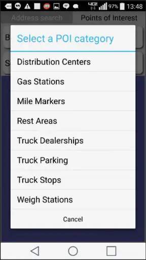 SmartTruckRoute Truck GPS Navi screenshot 4