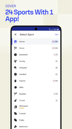 Sofascore: Live Sports Scores screenshot 4