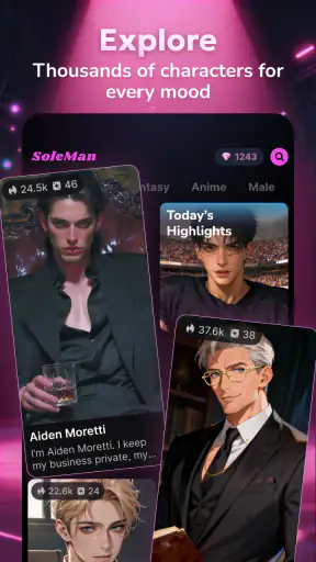 SoleMan: Heartfelt AI Chat screenshot 2