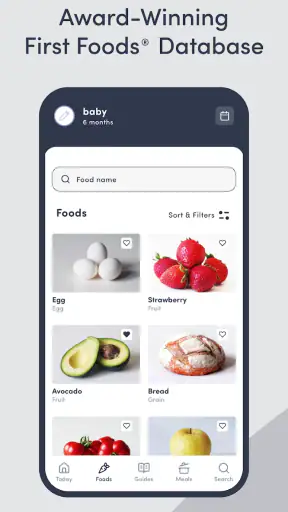 Solid Starts: Baby Food App screenshot