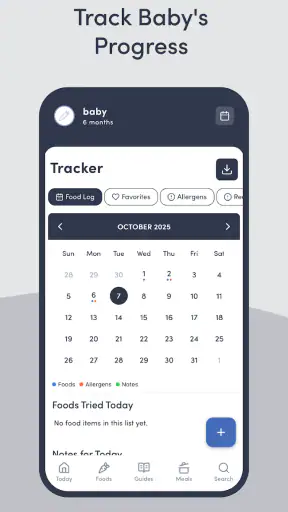Solid Starts: Baby Food App screenshot
