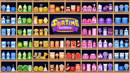 Sortime - Goods Puzzle Sorting screenshot 9