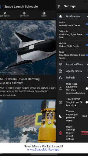 Space Launch Schedule screenshot 10