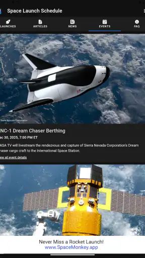 Space Launch Schedule screenshot 11
