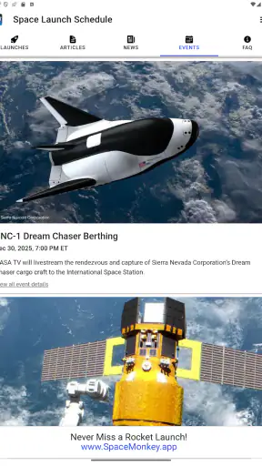 Space Launch Schedule screenshot 12