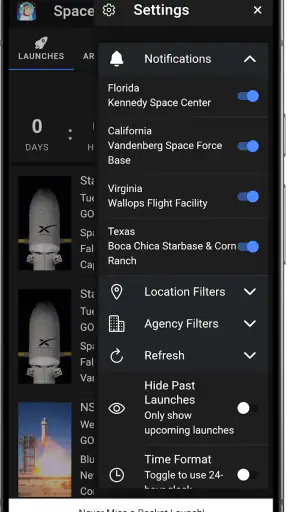 Space Launch Schedule screenshot 3