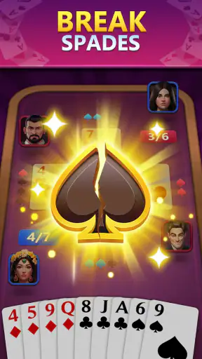 Spades - Classic Card Games screenshot 3