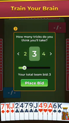 Spades For Seniors: Card Game screenshot 2
