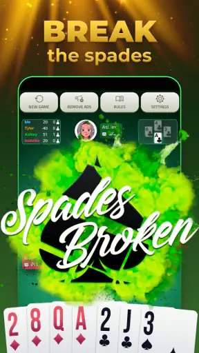 Spades Offline - Card Game screenshot 11