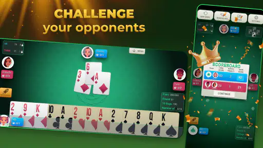 Spades Offline - Card Game screenshot 8