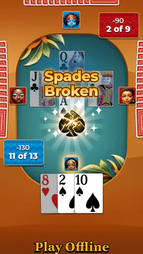 Spades Pop - Classic Card Game screenshot 7