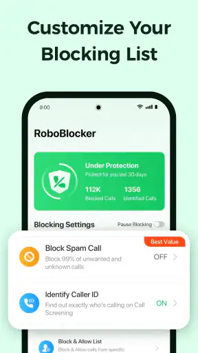 Spam Call Blocker for Android screenshot 6
