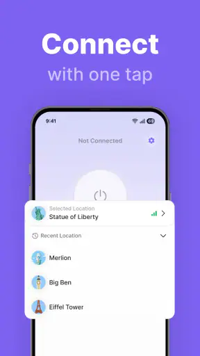 SpeedTop VPN: Fast & Secure screenshot 1