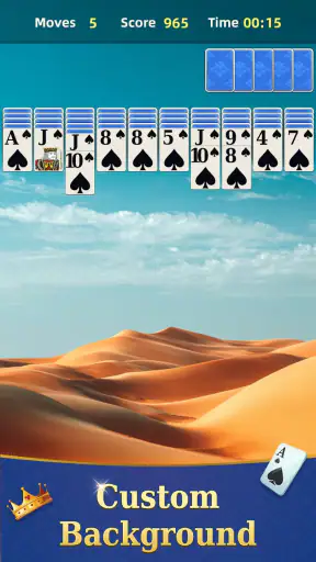 Spider Solitaire - puzzle trip screenshot 3