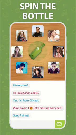 Spin the Bottle: Chatting app screenshot 1