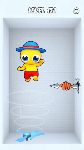 Spring Spear: Aim & Snap screenshot