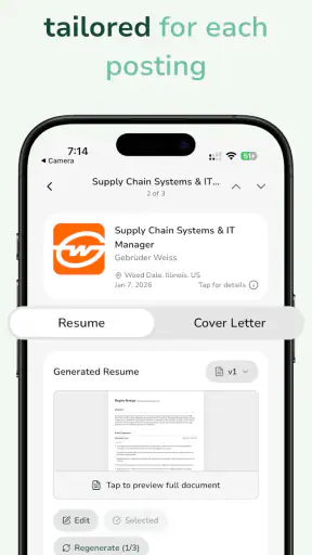 Sprout - AI Job Search screenshot 4