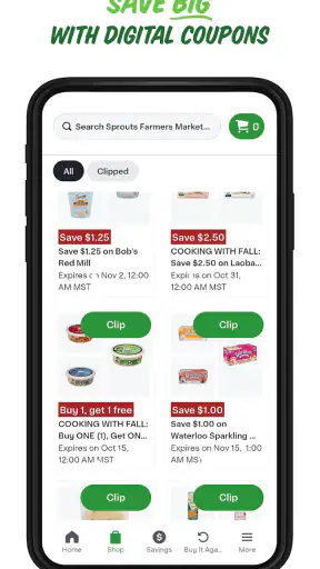 Sprouts screenshot 2