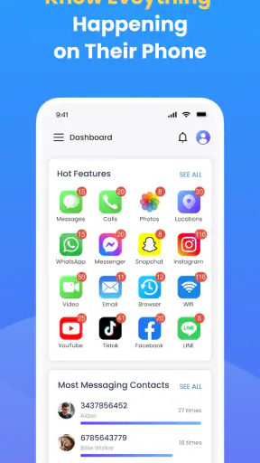 SpyX: Monitoring App screenshot 1