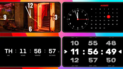 StandBy Mode: Big Clock Widget screenshot 4