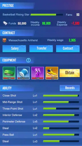 Star Rising: Basketball screenshot 3