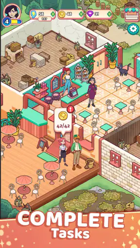 Starbrew Cafe: Mystical Merge screenshot 5