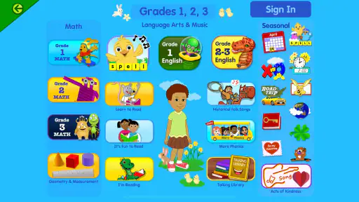 Starfall screenshot 2