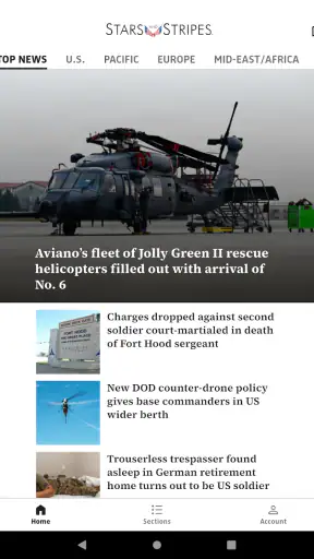 Stars & Stripes: Military News screenshot 6