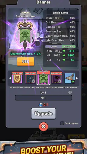 Steelborn: Tank Idle RPG screenshot 5